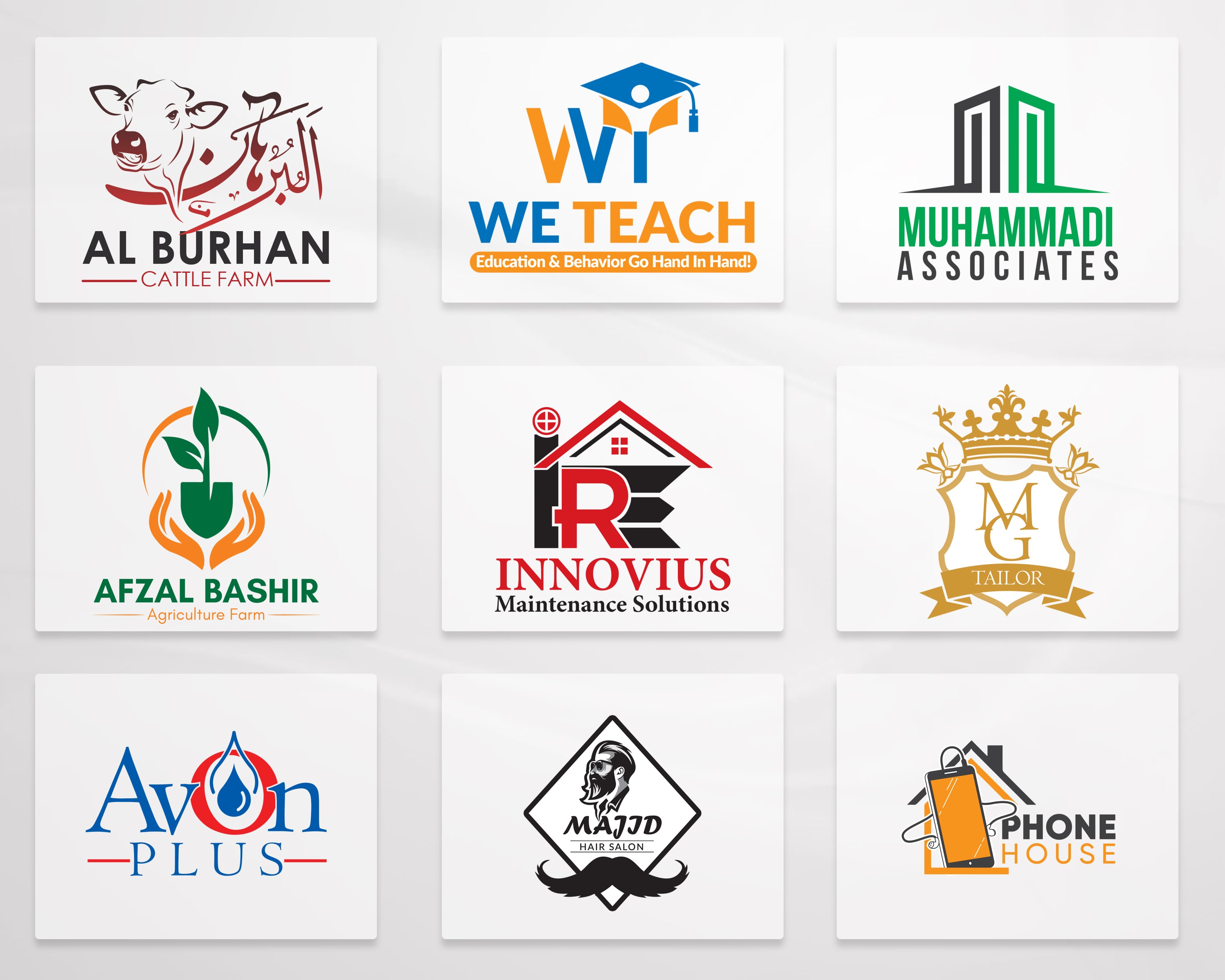 Modern logo design Fort Worth ,TX creative branding example 2026