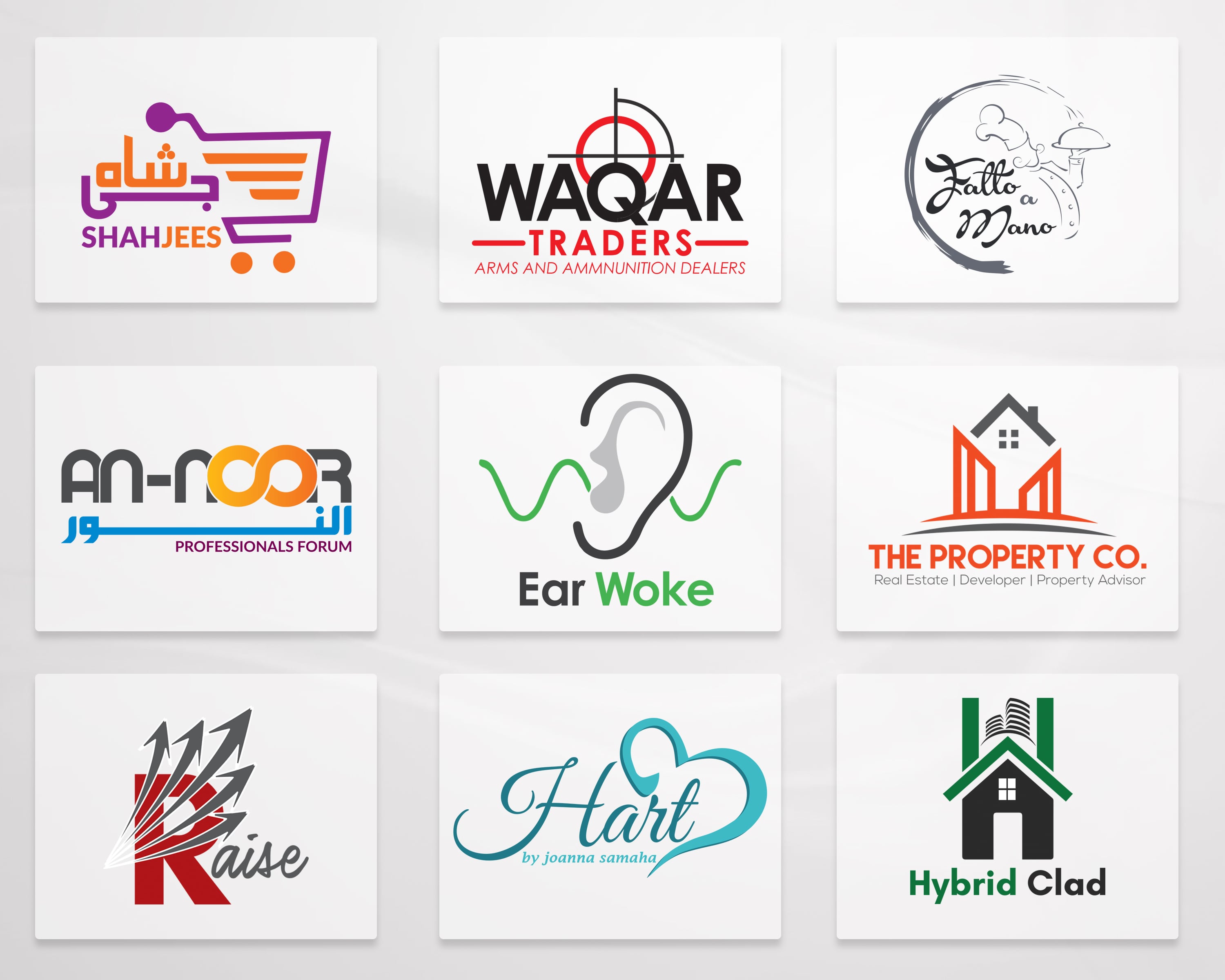Creative logo design ideas Fort Worth ,TX brand identity sample 2026