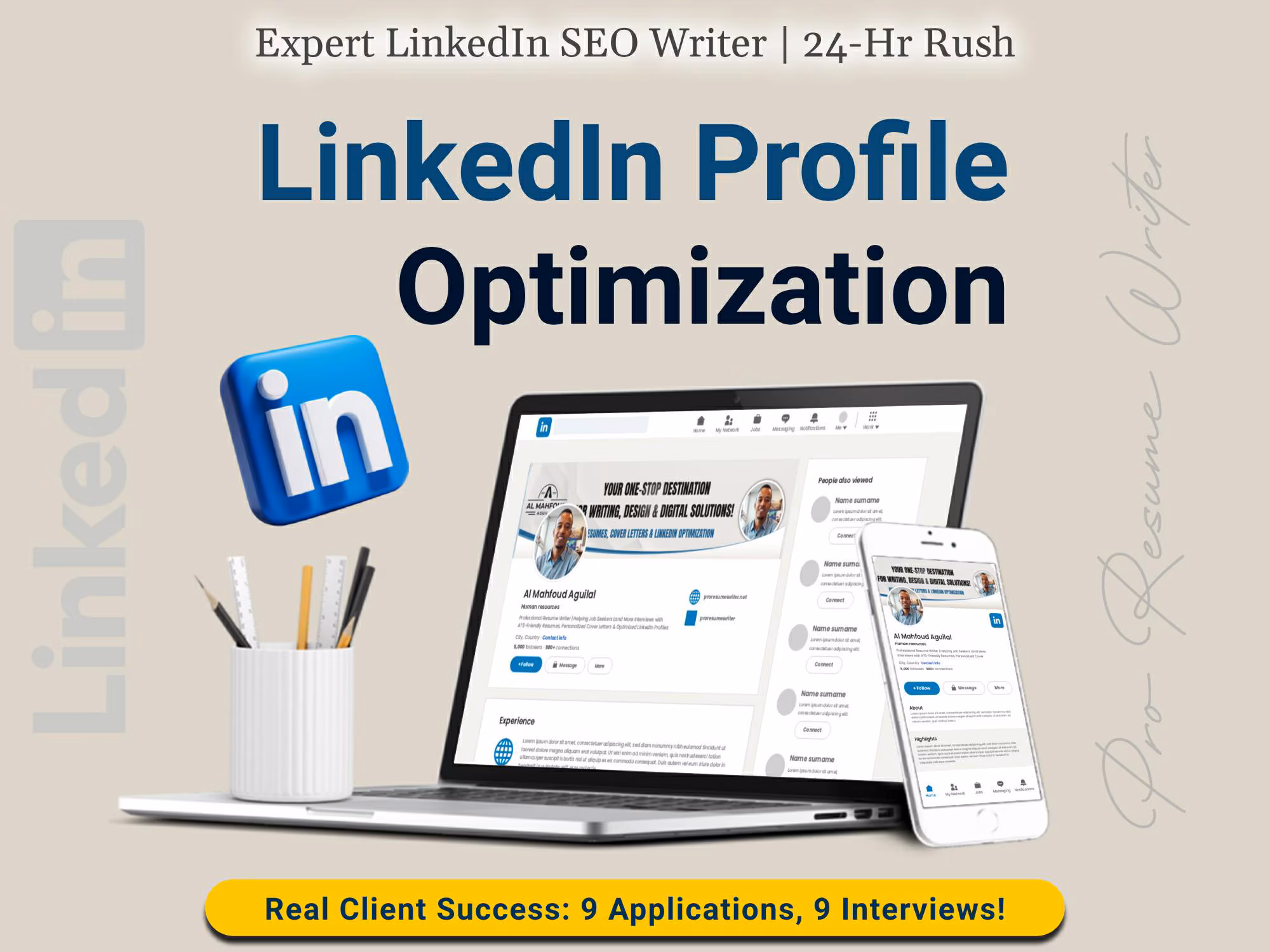 Profile Optimization & Enhancement LinkedIn Profile Building & Writing Services in Fort Worth ,TX 2026