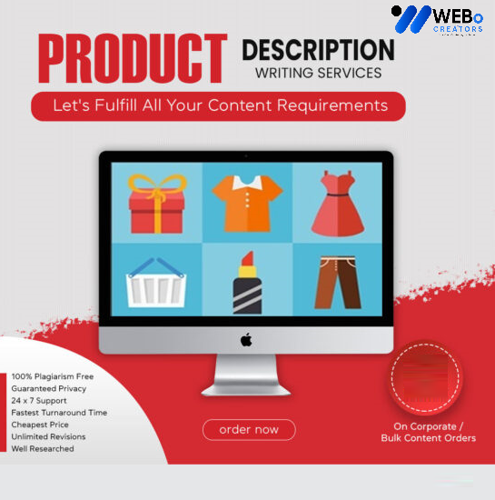 Product Description Writing Services | Best Digital Marketing Agency | Web Design in Fort Worth ,TX for online stores
