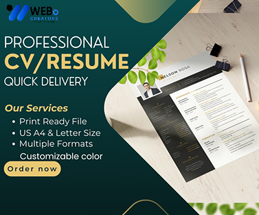Elegant Resume Design Service, CV designs, CV writing in Fort Worth ,TX For Gain Job