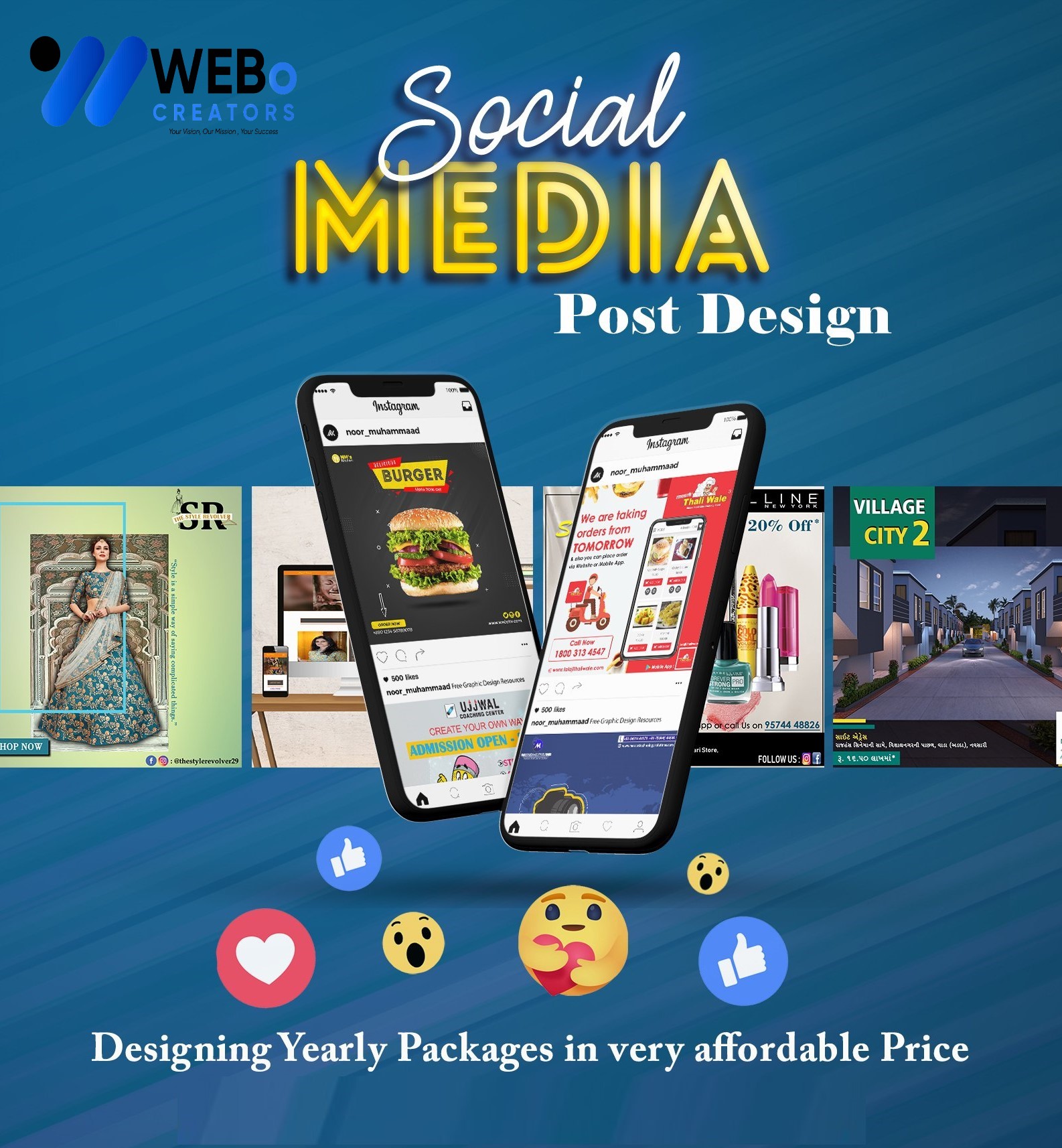 Social Media Post Design Services in Fort Worth ,TX for Businesses and Brands